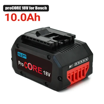 100% Новый Литий-Ионный аккумулятор Pro core 18V 10.0Ah GBA18V80 для Аккумуляторных Дрелей Bosch 18 Volt MAX с Электроприводом, Бесплатная Доставка 1