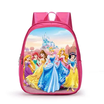 12-дюймовый Рюкзак принцессы Диснея Белоснежки для детского сада, Детская школьная сумка, сумка для малышей, модные Детские школьные сумки для книг, подарок