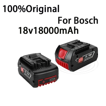18V 18000mah Akku Für Bosch 18V Batterie Backup 6,0 EINE Tragbare Ersatz Für Bosch BAT609 Anzeige licht 15