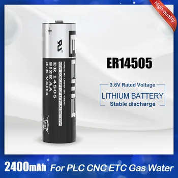 1ШТ ER14505 14505 AA батарея 2400mAh 3,6 V Неперезаряжаемая Литиевая Батарея Для Оборудования ETC PLC Станок с ЧПУ Счетчик Газа и воды 2A 2