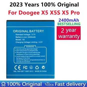 2023 года 100% Оригинальный аккумулятор мобильного телефона для Doogee X5 X5S X5 Pro Высококачественный сменный аккумулятор 7