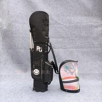 2023 Новая сумка для клюшки для гольфа Стандартная сумка с двойным колесом и двойной крышкой Сумка для Кэдди сумка для гольфа 골프가방 4