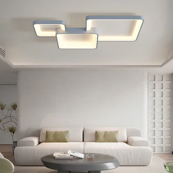 2023 Новый светодиодный потолочный светильник в скандинавском минимализме, Основной свет для гостиной, Простая современная атмосфера, Освещение для спальни, ресторана.