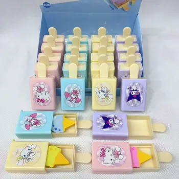 24шт Мультфильм Sanrio Magic Box Ластик Hello Kitty Kuromi Cinnamoroll Ластики Детские Школьные Принадлежности Магазин канцелярских товаров Оптом 7