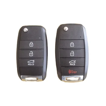 3 Кнопки Флип Складной Корпус Ключа Для Kia KIA K2 K3 K5 Carens Cerato Forte Автомобильный Брелок Крышка Корпуса Чехол Для Дистанционного Ключа 2