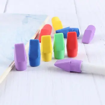 50 ШТ колпачки для карандашей, ластики, принадлежности для коррекции рисования карандашом, канцелярские принадлежности для студентов 11