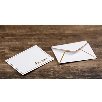 50шт мини-конвертов, конвертов для подарочных карт, конвертов для персонализированных подарочных карт, свадебных конвертов или фирменных открыток, черный 6