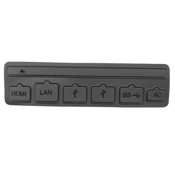 7 шт./компл. Набор силиконовых пылезащитных заглушек для USB-штекера, защитный колпачок для игровых консолей 6