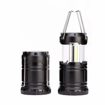 COB Camping light СВЕТОДИОДНЫЙ портативный телескопический портативный фонарик наружного размера, аварийное освещение, фонарик с разряженной батареей 5