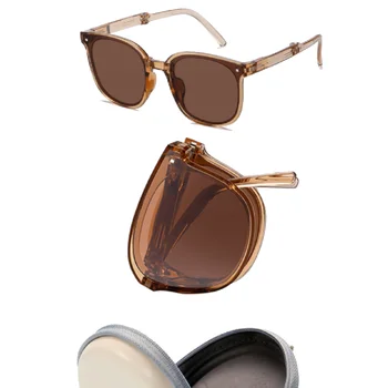 DCF 2023 Складные Поляризованные Солнцезащитные Очки для Женщин Мужские Солнцезащитные Линзы Для Пляжного Отдыха Трендовые Продукты Очки UV400 Eyewear 11
