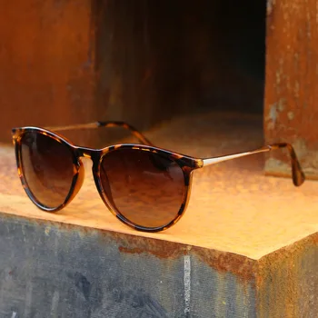 Emosnia Винтажные женские солнцезащитные очки с поляризацией, классические солнцезащитные очки для вождения с градиентом для мужчин, роскошные брендовые дизайнерские очки в стиле панк для женщин 15