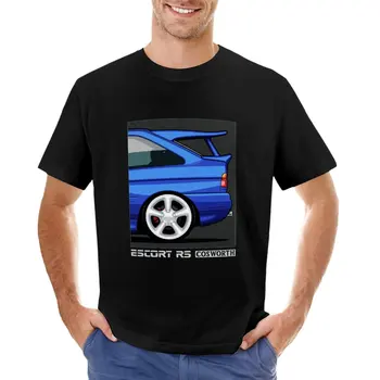 Ford Escort RS Cosworth (1/3) Футболка мужская одежда футболки для тяжеловесов Футболка оверсайз Мужская хлопчатобумажная футболка 14
