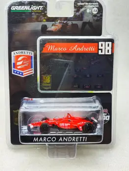 GREENLIGHT 1: 64 # 98 Коллекция Marco Andretti, модель автомобиля из литого под давлением сплава, украшение в подарок 13