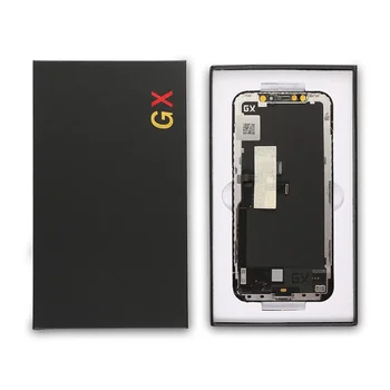GX Pantalla Для iphone X ЖК-Экран OLED ЖК-Дисплей Сенсорный Экран Дигитайзер В Сборе Для iPhone X Замена ЖК-дисплея 12