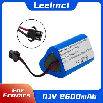 Leelinci 10,8 В 11,1 В Литиевая Батарея Для CECOTEC Для Робота-Пылесоса CONGA Slim 890 Перезаряжаемая Батарея Высокого Качества 10