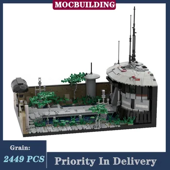 MOC City Building Bridge Маленькая парковая модель Building Block Assembly Collection Серия игрушек и подарков 5