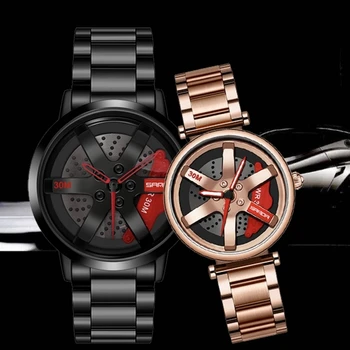 SANDA 1075 1073 Спортивные Мужские и женские часы Лучший бренд класса люкс Военные Водонепроницаемые мужские часы с вращающимся циферблатом Оригинальные наручные часы для пары