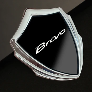 автоаксессуары, 3D металлические аксессуары, автомобильные наклейки для Fiat BRAVO 11