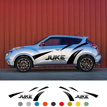 Автомобильные наклейки для Nissan Juke Nismo, ограниченная серия аксессуаров для тюнинга, графический дизайн дверей автомобиля, виниловые наклейки для декора своими руками