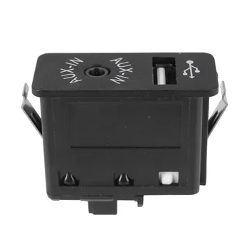 Автомобильный USB-разъем AUX In, адаптер вспомогательного входного разъема для BMW E81 E87 E90 F10 F12 E70 X4 X5 X6 13
