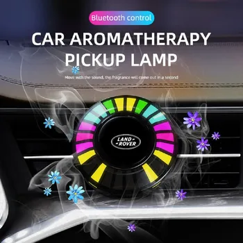 Автомобильный освежитель воздуха в стиле музыкального ритма RGB LED Audio Rhythm Atmosphere Light для Range Rover Sport Denger Discovery 3 4 Evoque