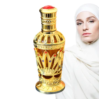 Арабские ароматы, дизайн золотого флакона 100 мл, духи для девочек-подростков, Экзотические ванильные духи для мужчин, арабские ароматы для свиданий 1