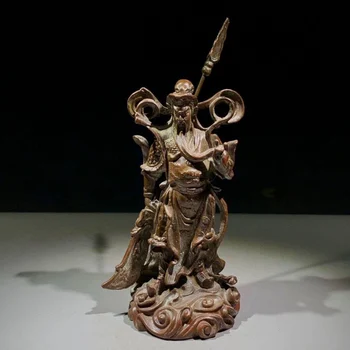 Боевые искусства из античной бронзы, бог богатства Гуань, связи с общественностью, святой император, столешница короля Гуань Эре, поклонение статуе бога.