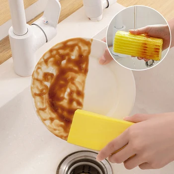 Губка для мытья посуды Многофункциональная Водопоглощающая Губка из ПВА Инструмент для чистки автомобиля Кухонная Кастрюля Губка для чистки аксессуаров 5
