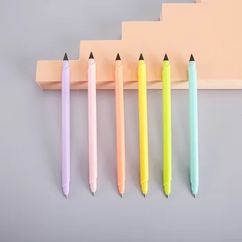 Двуглавый цветной карандаш Macaron без чернил Неограниченное количество HB Ручка для рисования эскизов Школьные принадлежности для детей Милые канцелярские принадлежности 3