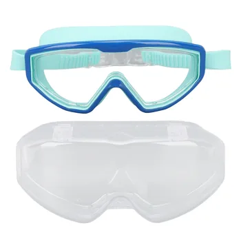 Детские плавательные очки, детские очки для плавания, регулируемый ремень, надежная герметизация, высокое разрешение для погружений для девочек и мальчиков 7