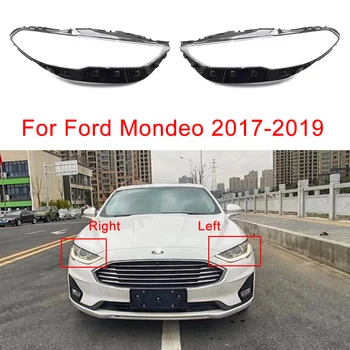 Для Ford Mondeo 2017-2019 Авто Корпус передней фары Прозрачный Корпус фары Маски Крышка фары Объектив из оргстекла 6