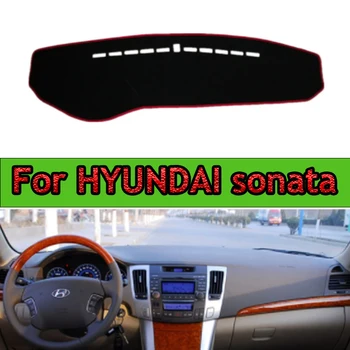 Для HYUNDAI sonata NF NFC 2009 Чехлы для приборной панели автомобиля с правым и левым рулем, коврик, абажур, подушка, ковры, Аксессуары 1