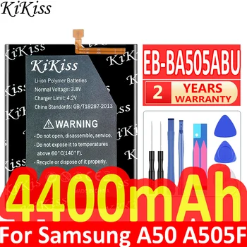 Для SAMSUNG EB-BA505ABN EB-BA505ABU Аккумулятор емкостью 4400 мАч для SAMSUNG Galaxy A50 A505F SM-A505F A505FN/DS A505GN/DS A505W A30s A30 3