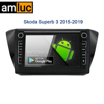 для Skoda Superb 3 2015 2016 2017 2018 2019 Android Автомобильный Стерео Радио Gps Мультимедийный Плеер Навигация 360 Камер Головное Устройство  6