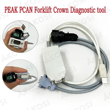 Для вилочных погрузчиков Crown и Linde серии VNA МОЖЕТ подключаться к Ресурсному инструменту RCAN-USB для Still для Диагностического инструмента Mitsubishi 2
