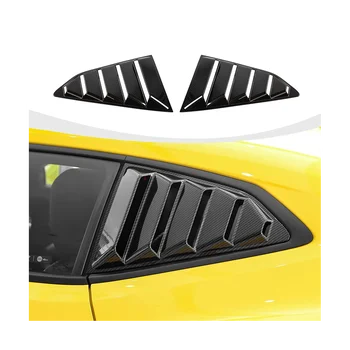 Жалюзи на задние боковые стекла для Chevrolet Camaro 2017-2023 Аксессуары для жалюзи из АБС-пластика 8