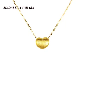 Женское Ожерелье-Шарм MADALENA SARARA Из Золота 24K С Цепочкой 18k