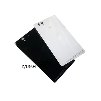 Задняя Крышка Корпуса Sony Xperia Z L36H C6902 C6606 Z1 L39H C6902 Z1 mini Compact Запасные Части Для Задней Двери 15