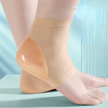 Защитный чехол для ног, увлажняющие носки с защитой от растрескивания, силиконовые носки для пяток, спа-носок для ухода за ногами, подкладка для обуви, обезболивающие носки 14