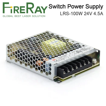 Импульсный источник питания FireRay MeanWell LRS мощностью 100 Вт 24 В 4,5 А с одним выходом для контроллера лазерной маркировки 5