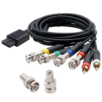 Кабель RGB/ RGBS для видео-консолей N64 SFC SNES NGC Композитный кабель с высокой устойчивостью 10