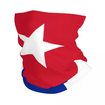 Куба Национальный Флаг Кубы Бандана На Шею Гетра С Принтом Оберточная Бумага Шарф Многоцелевая Маска Для Лица Бег для Мужчин Женщин Взрослых Дышащая 14