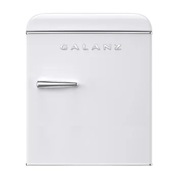 Мини-холодильник Galanz в стиле ретро, белый, Estar, новый 1