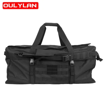 Многофункциональная сумка для багажа, нейлоновая водонепроницаемая 1000D Супер военная тактическая дорожная сумка на плечо, уличные большие походные сумки 106Л