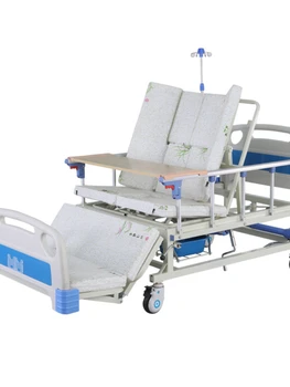 Многофункциональная терапевтическая кровать В учреждении по уходу за престарелыми, Помощь парализованным пациентам, больничная койка для кормления с полной композицией, средняя композиция, кровать для кормления 6
