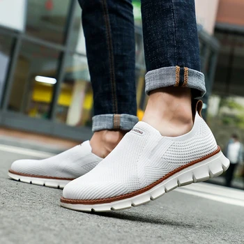 Мужские кроссовки для бега, ходьбы на открытом воздухе, Осень 2023, дышащая летняя повседневная обувь из легкой сетки для мужчин, трендовая обувь для спортзала, мужская обувь 9