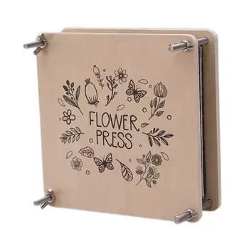 Набор для прессования цветов для взрослых Набор для консервирования деревянных цветов Flower 5