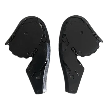 Набор опорных пластин для козырьков шлемов для реактивных мотоциклов MT 3 Запчасти для ремонта шлемов, опорная пластина для козырьков LX0E 6
