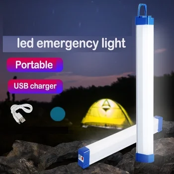 Наружное аварийное освещение, светодиодные аксессуары для палатки, USB светодиодная лампа, домашняя портативная лампа для палатки (размер: 17/32/52 см)