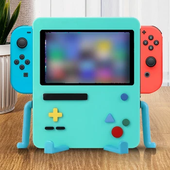 Настольная подставка для игровой консоли Nintendo Switch, портативная подставка для хранения, милые мультяшные разноцветные Аксессуары для консоли Ns 14